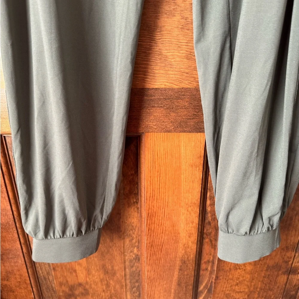 Lisa Rinna Collection Olive Green Jogger Pull-On Dress Pants X-Large